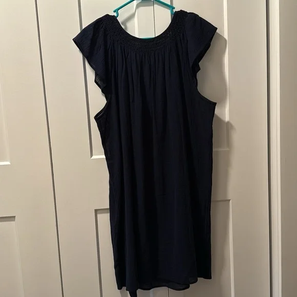 J. Crew navy blue summer dress, women’s sz M - Picture 3 of 6